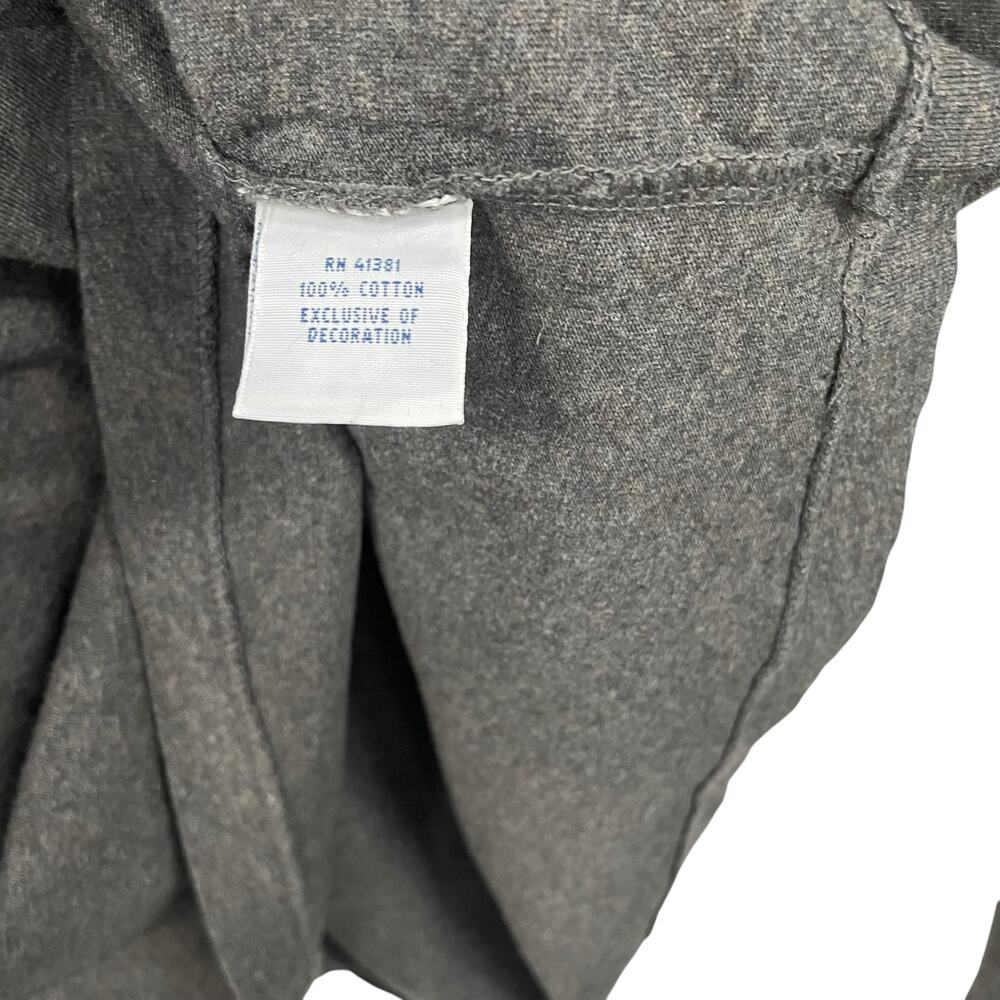 Polo Ralph Lauren Long Sleeve V Neck T Shirt Dark Gray Mens XL - Picture 4 of 5